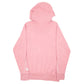 Womens Pink Adidas Spellout Hoodie Jumper