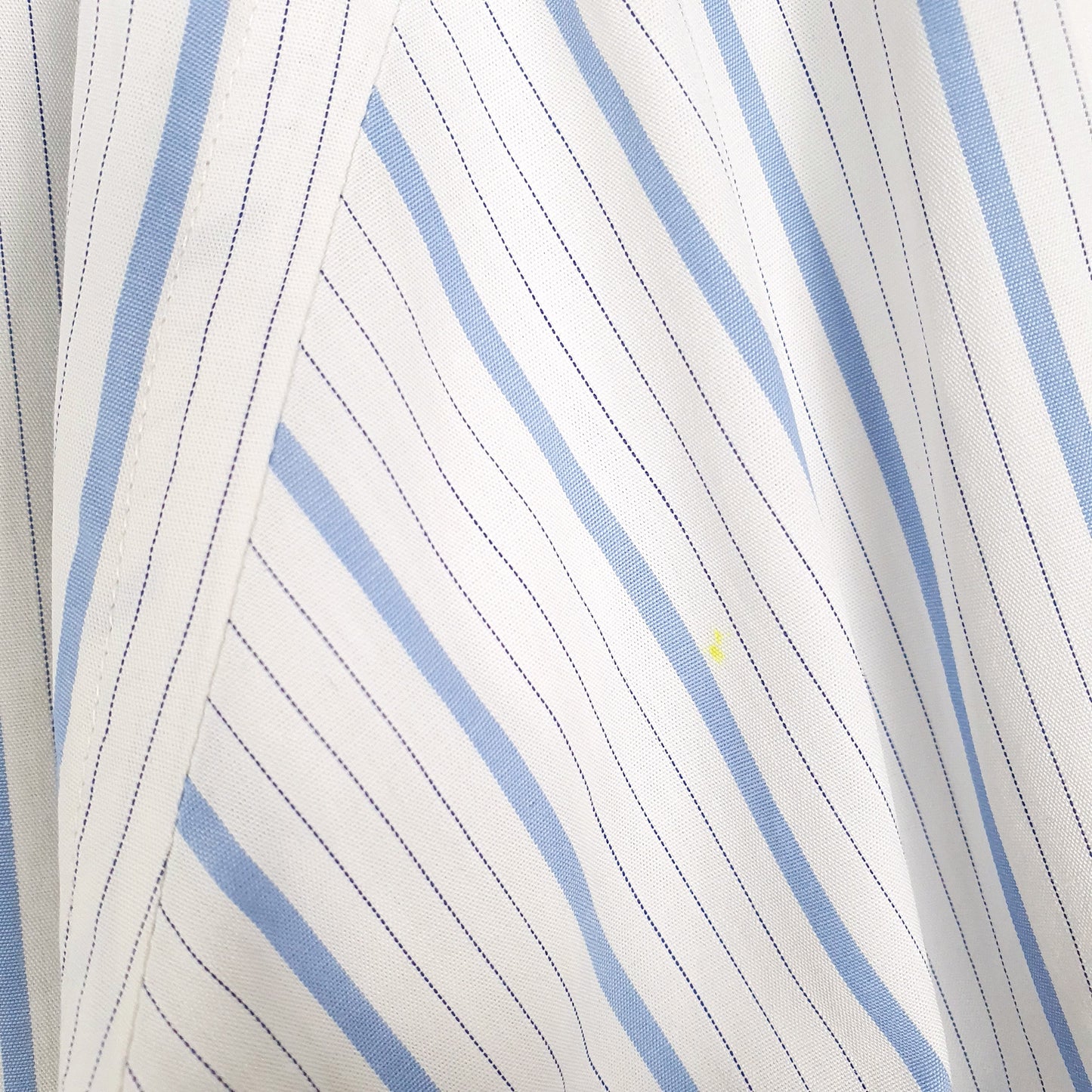 Mens White Lacoste  Long Sleeve Shirt