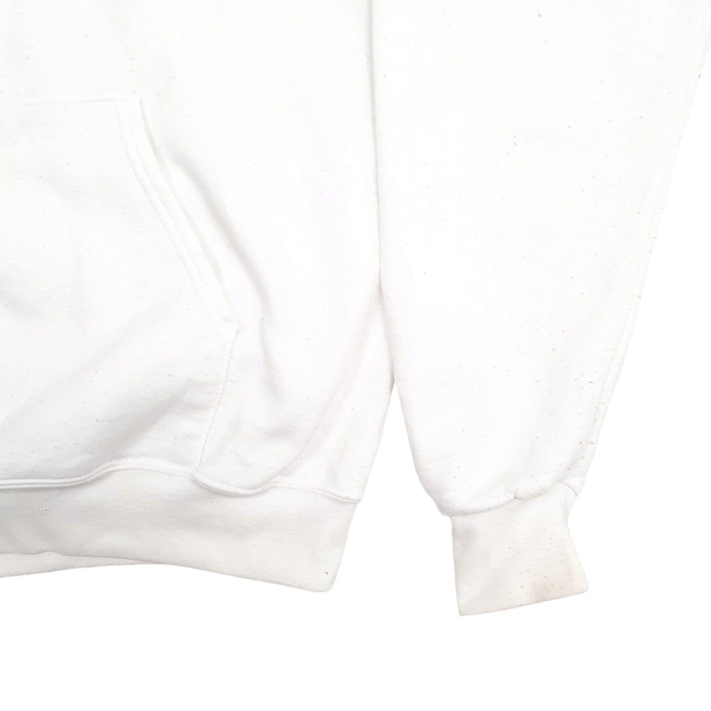 Mens White Champion University Of Portland Spellout Hoodie Jumper