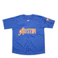 Mens Blue Unbranded MLB Baseball Jersey Austin Mets Short Sleeve T Shirt
