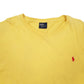 Mens Yellow Polo Ralph Lauren  Long Sleeve T Shirt