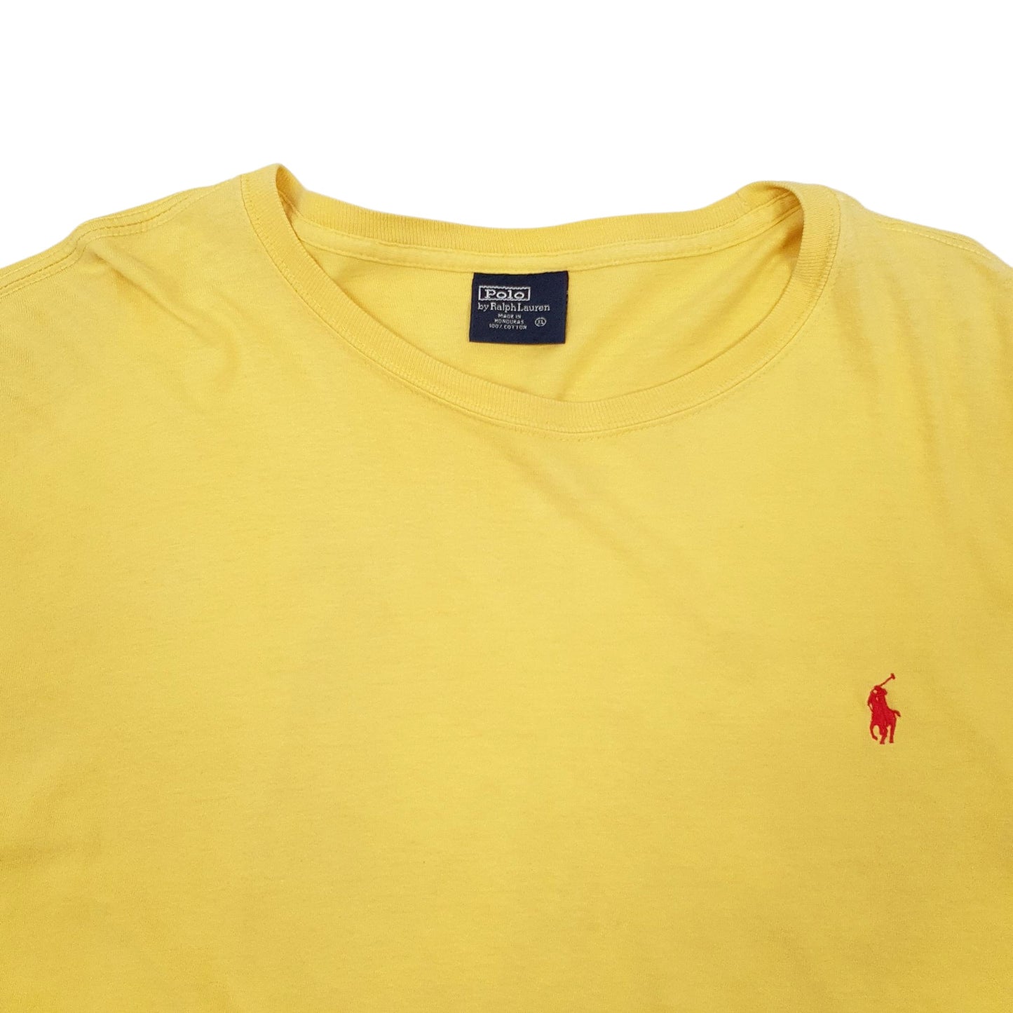 Mens Yellow Polo Ralph Lauren  Long Sleeve T Shirt