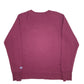 Womens Burgundy Champion Spellout Crewneck Jumper