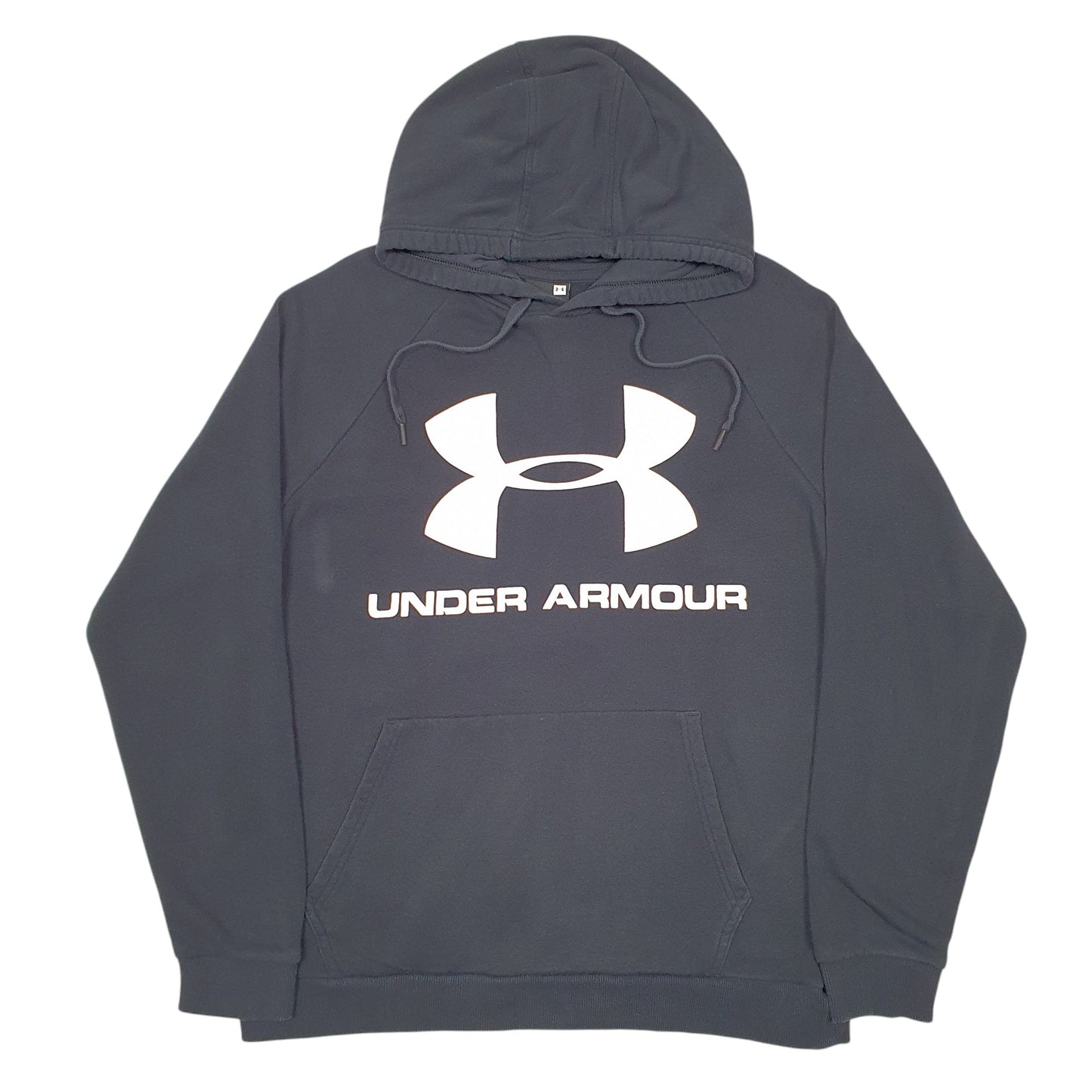 Mens Black Under Armour Gym Workout Hoodie Jumper