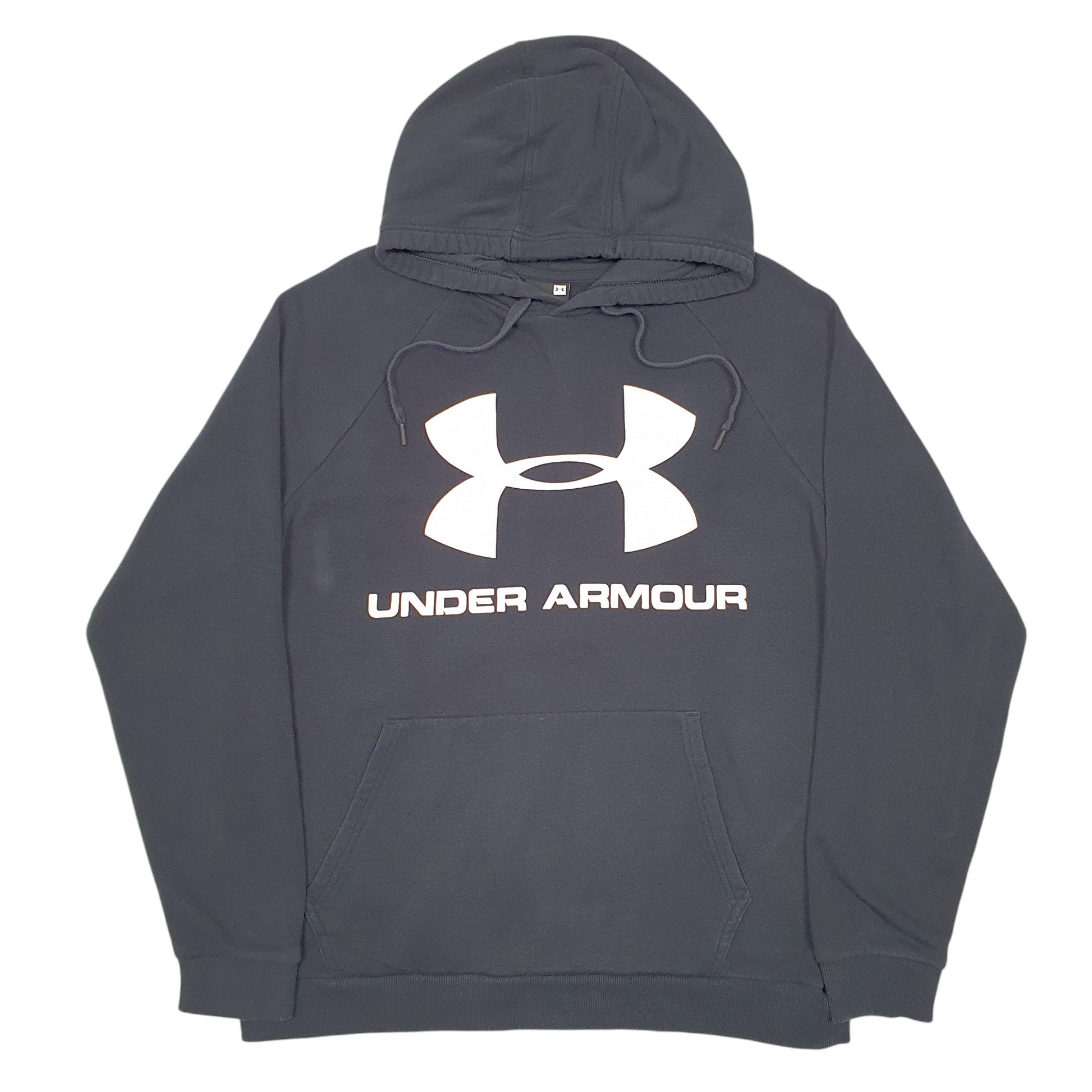 Mens Black Under Armour Gym Workout Hoodie Jumper