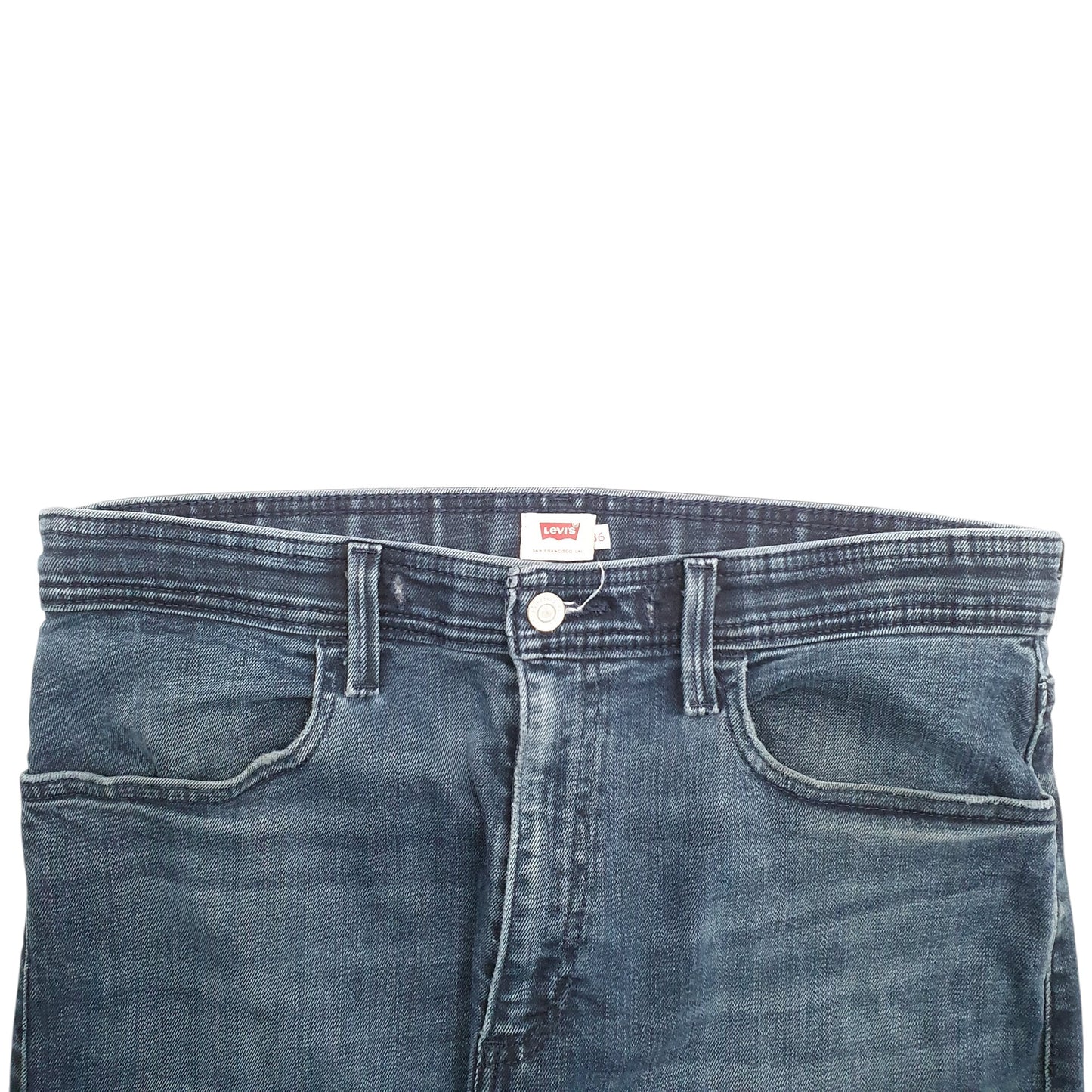 Mens Blue Levis Stretch Fit Slim JeansW36 L32