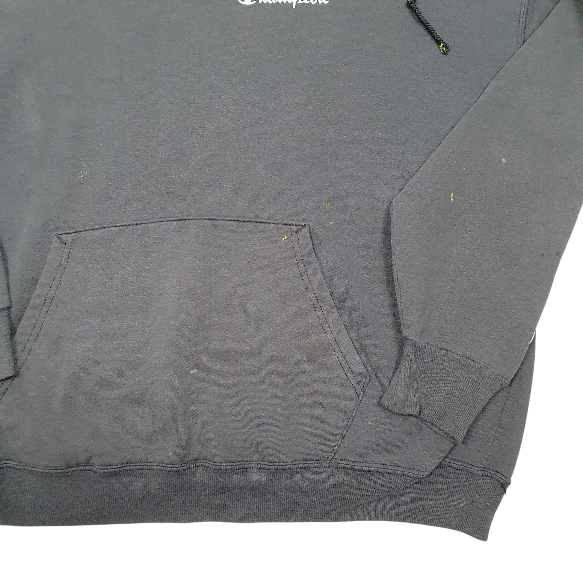 Mens Black Champion  Hoodie Jumper