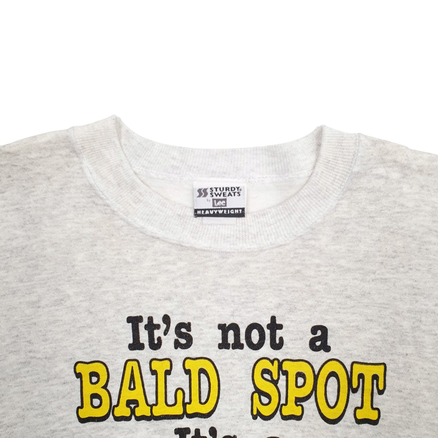 Mens Grey Lee Comedy Funny Crewneck Jumper