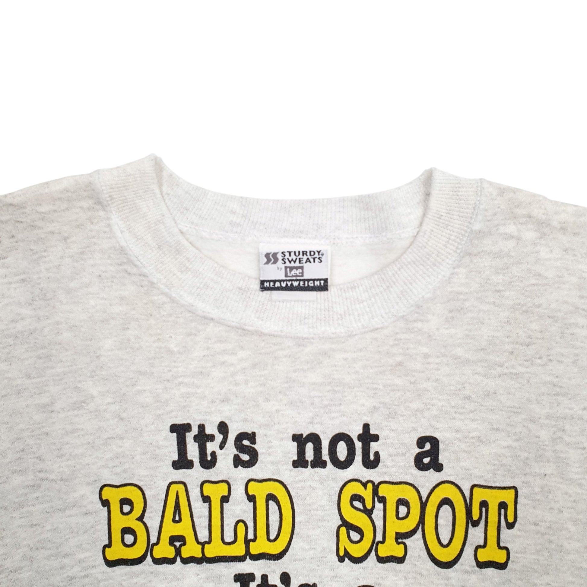 Mens Grey Lee Comedy Funny Crewneck Jumper