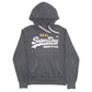 Mens Grey Superdry Spellout Japan Hoodie Jumper