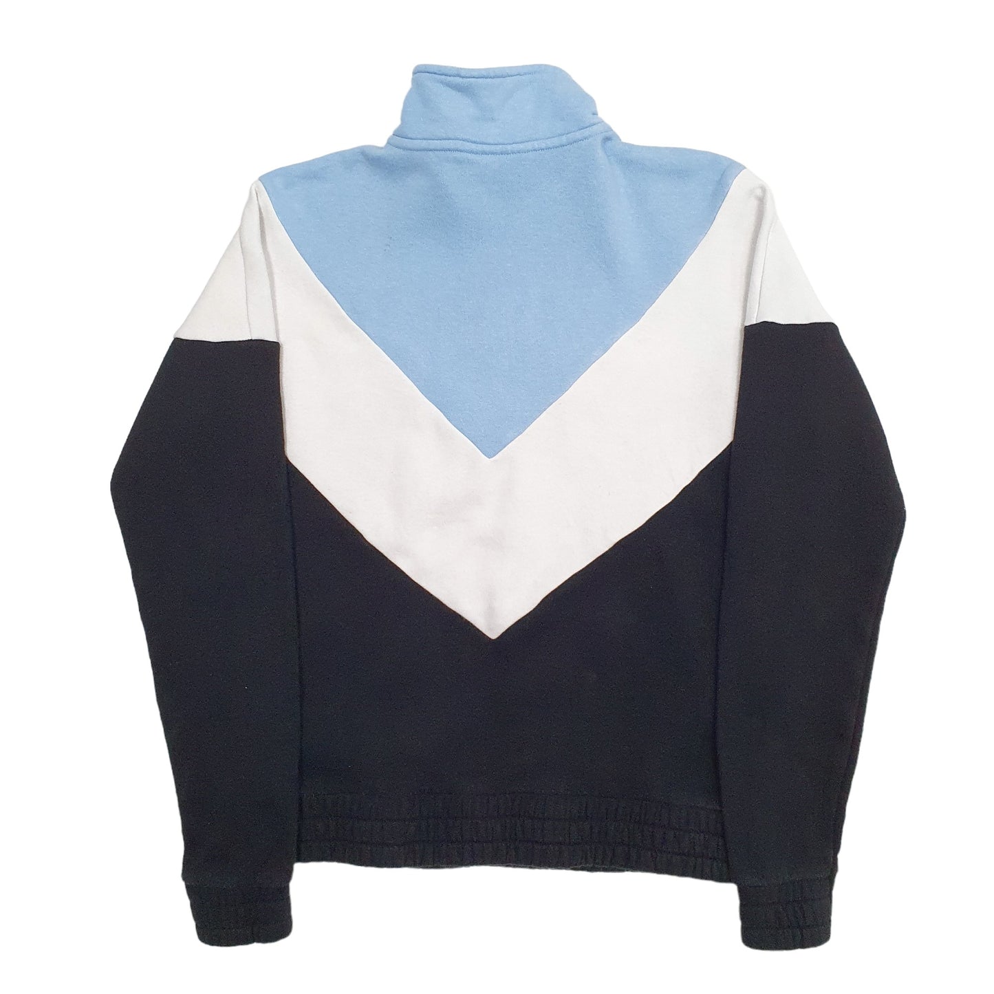 Womens Black Fila  Quarter Zip Jumper