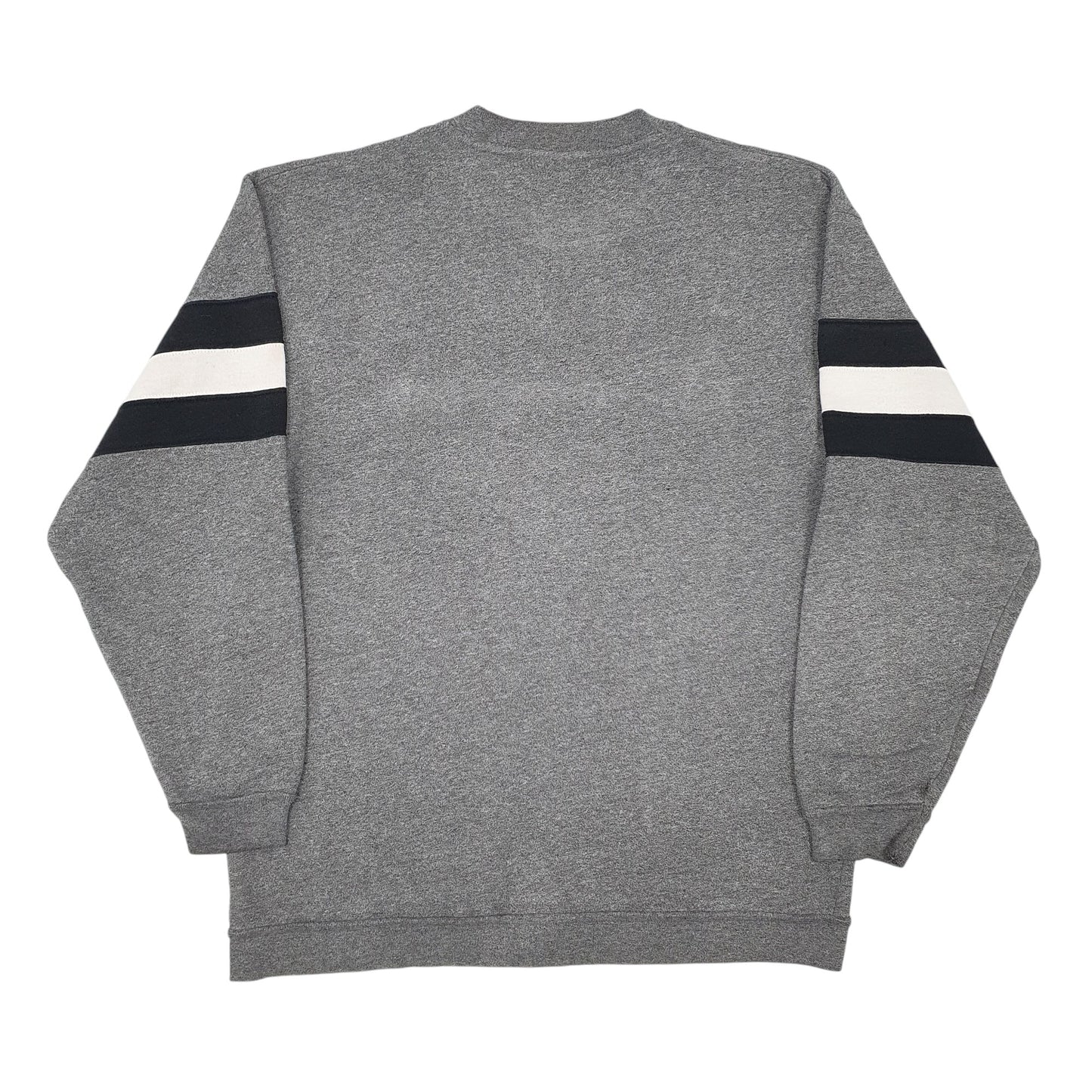 Mens Grey Champion Spellout Crewneck Jumper