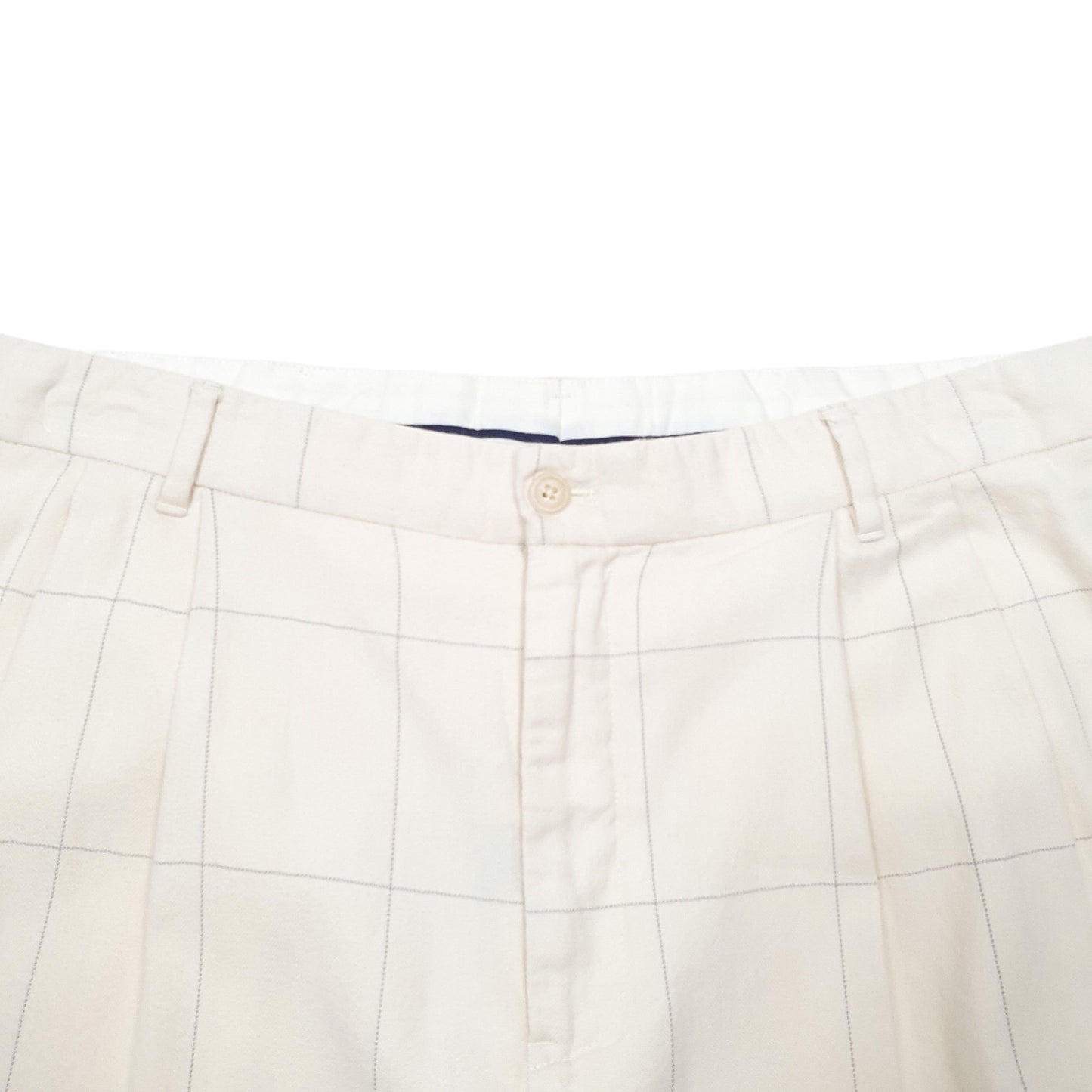 Mens Cream Polo Ralph Lauren Golf Blend Double Pleated Chino Trousers