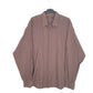 Mens Brown Ripley  Long Sleeve Shirt