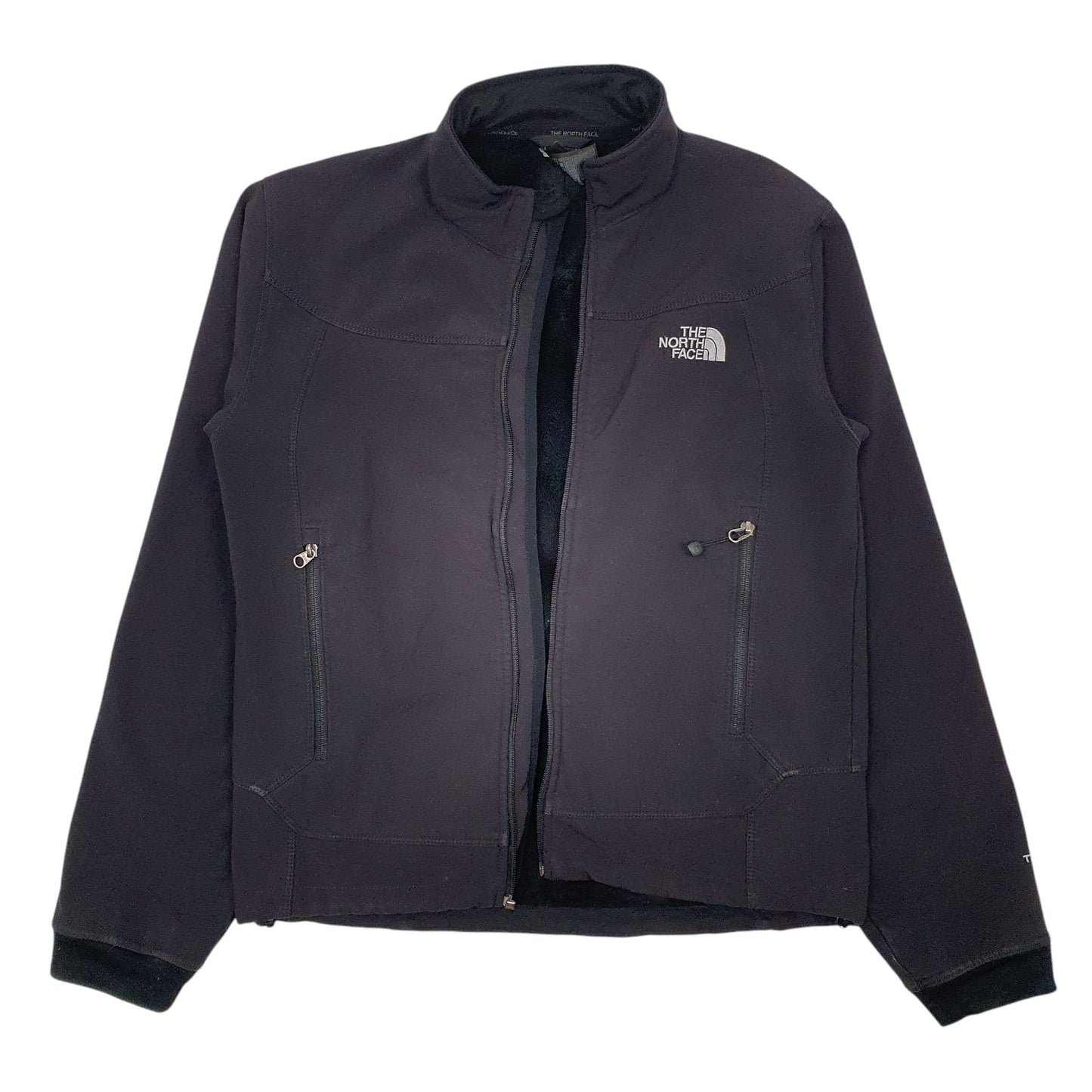 Mens Black The North Face TNF Apex Fleece Lined  Coat