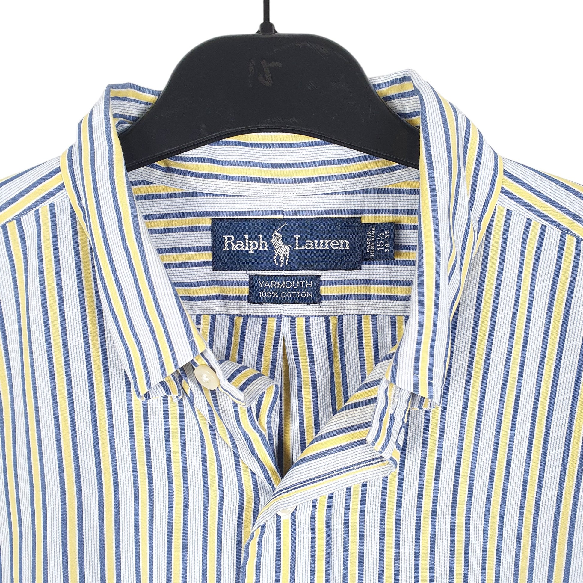 Mens Blue Polo Ralph Lauren Oxford Long Sleeve Shirt
