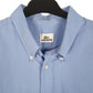 Mens Blue Lacoste  Short Sleeve Shirt