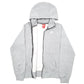 Mens Grey Nike Hoodie Full Zip Jumper