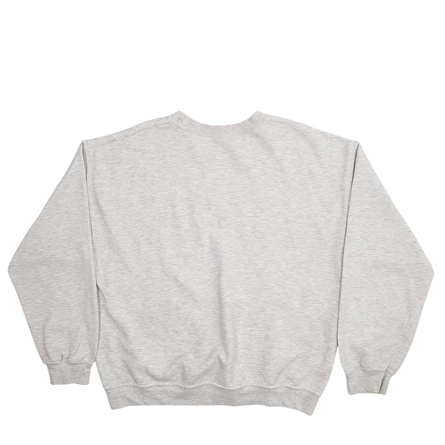 Mens Grey Gildan Pentwater Michigan Spellout Crewneck Jumper