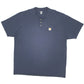 Mens Navy Carhartt  Short Sleeve T Shirt