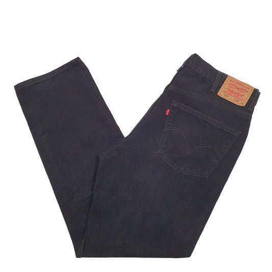 Mens Black Levis 550 JeansW38 L34