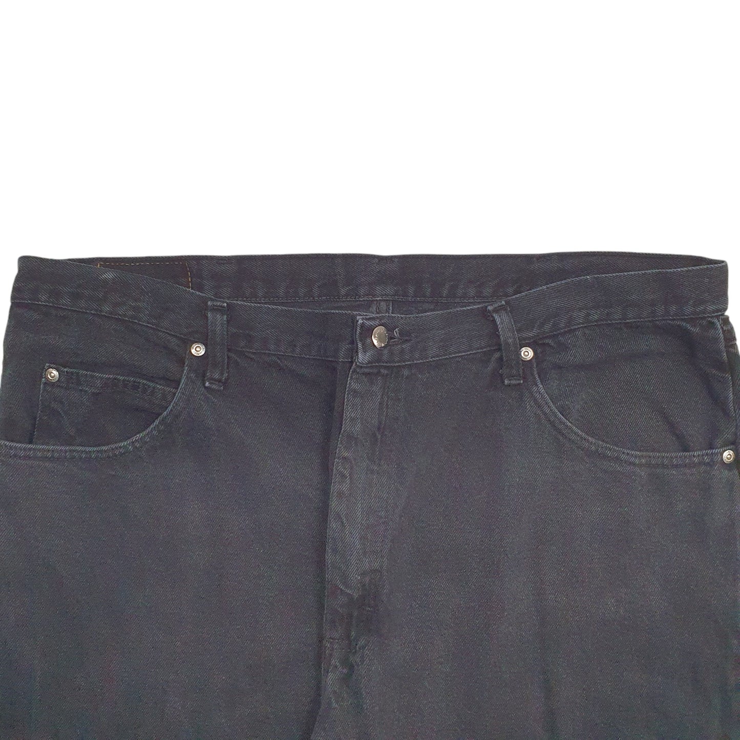 Mens Black Wrangler  Relaxed JeansW40 L32