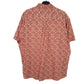 Mens Red Dockers Print Floral Short Sleeve Shirt