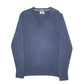 Mens Navy Tommy Hilfiger Knit Crewneck Jumper