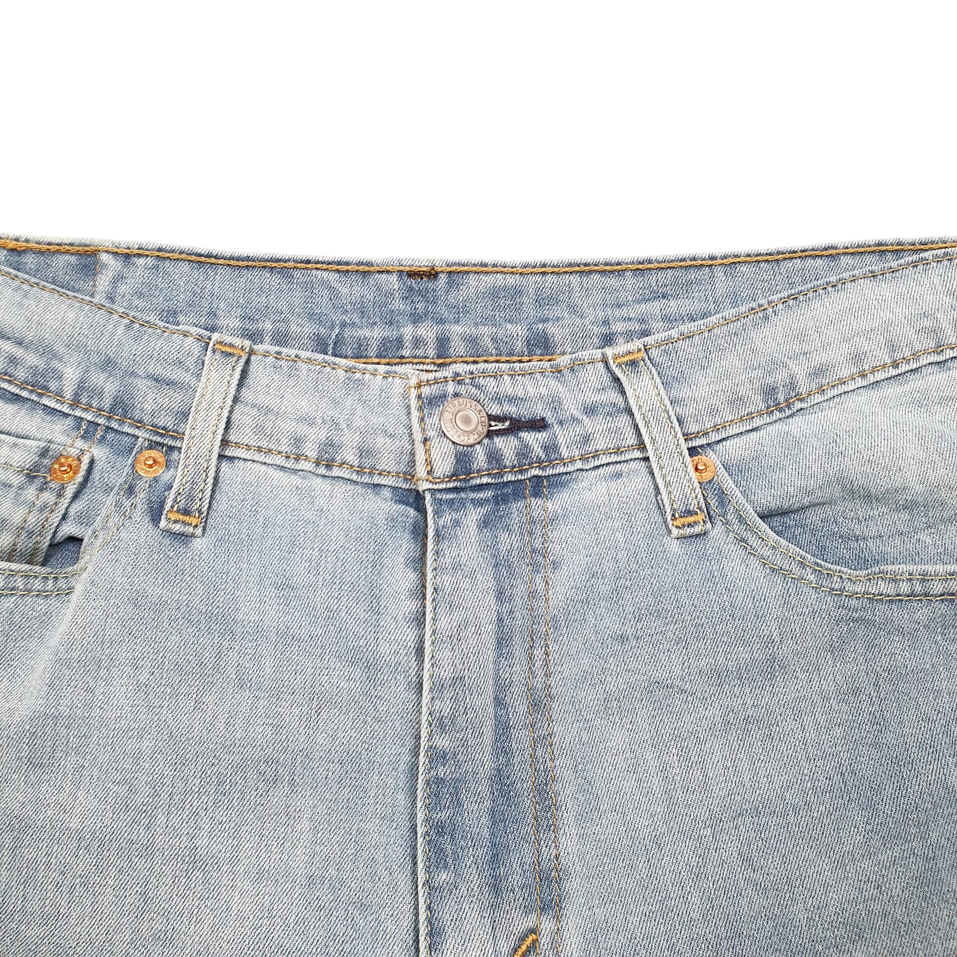 Mens Blue Levis  513 JeansW34 L30