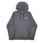 Mens Grey Nike  Hoodie Jumper