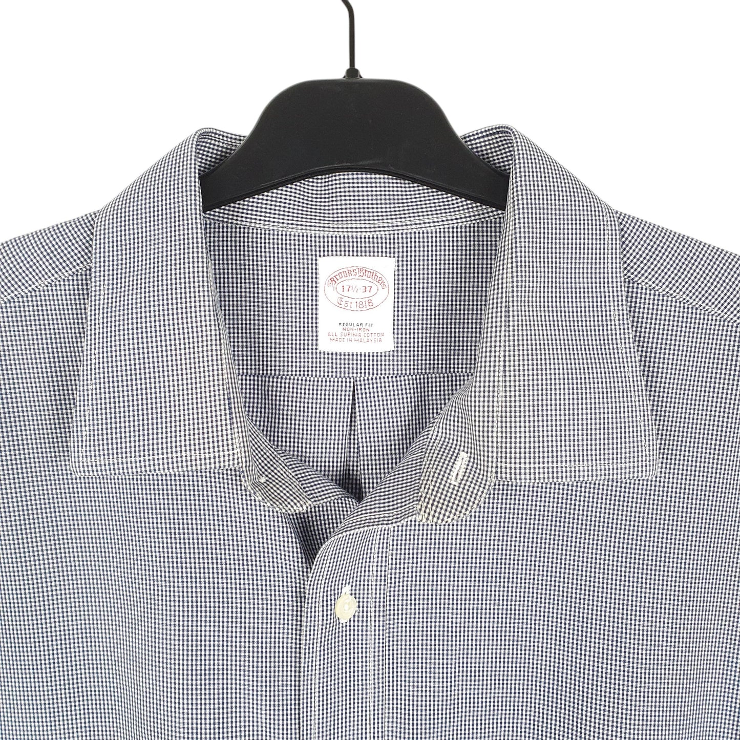 Mens Blue Brooks Brothers  Long Sleeve Shirt