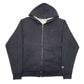 Mens Black Champion Hoodie Full Zip Jumper