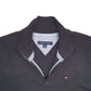 Mens Black Tommy Hilfiger  Quarter Zip Jumper