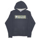 Mens Black Champion Spellout Hoodie Jumper
