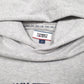 Mens Grey Tommy Hilfiger Jeans Spellout Hoodie Jumper