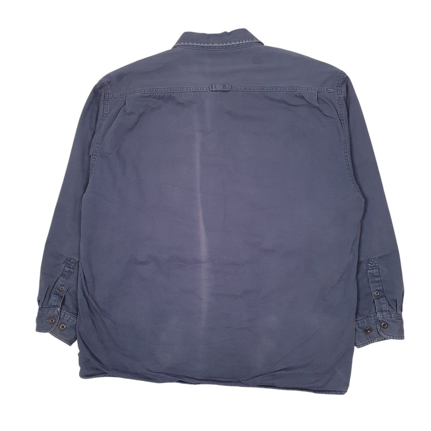 Mens Navy Levis Sherpa Lined  Coat