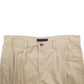 Mens Beige Tommy Hilfiger Double Pleated Chino Trousers