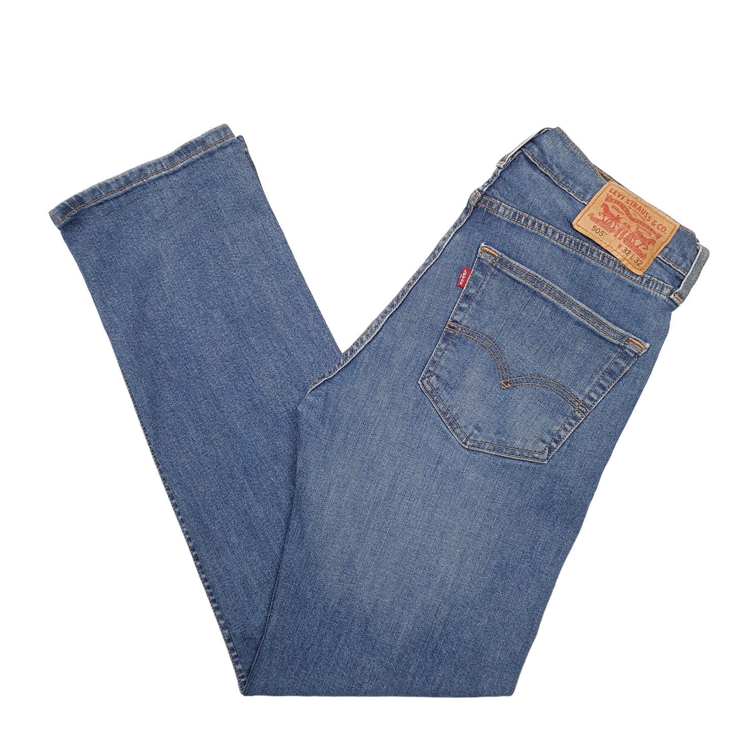 Mens Blue Levis  505 JeansW32 L32
