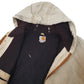 Mens Beige Carhartt Active Jacket Vintage Made In USA  Coat