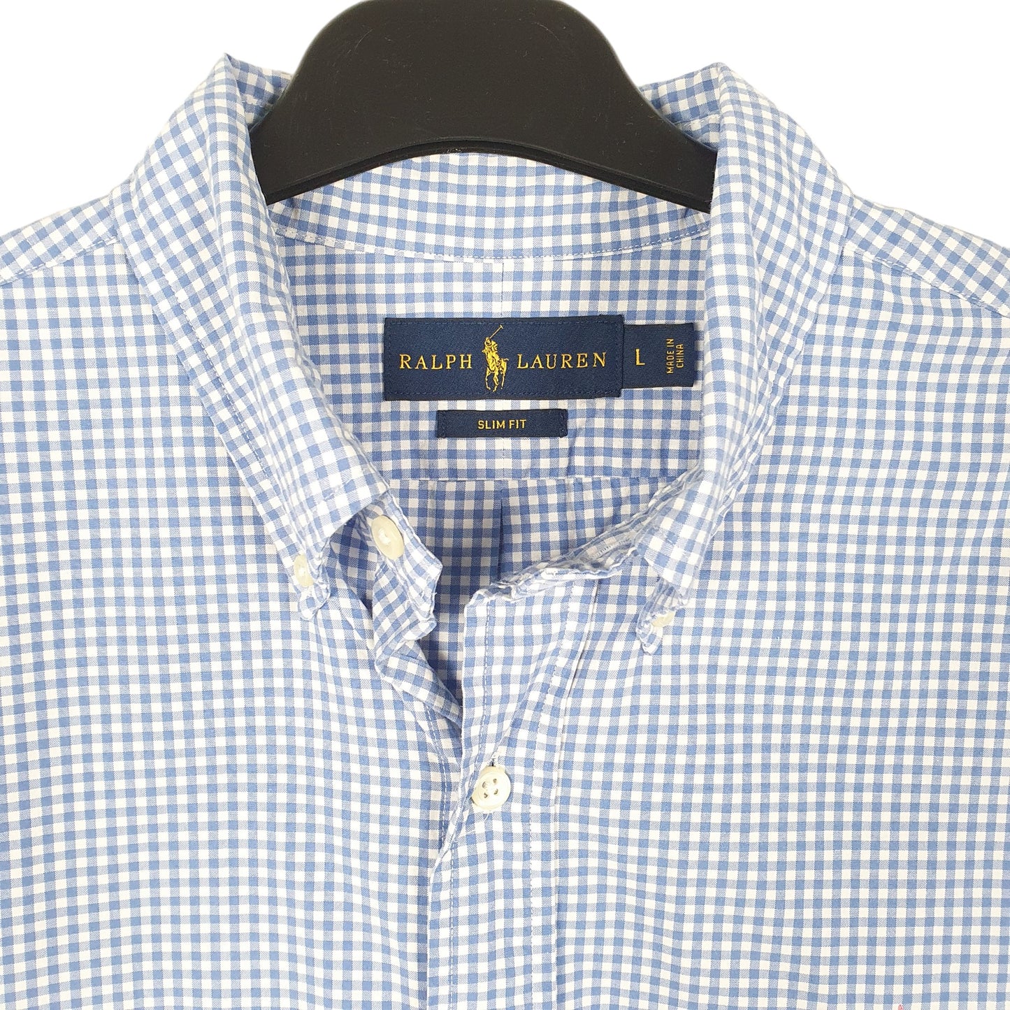 Mens Blue Ralph Lauren  Long Sleeve Shirt