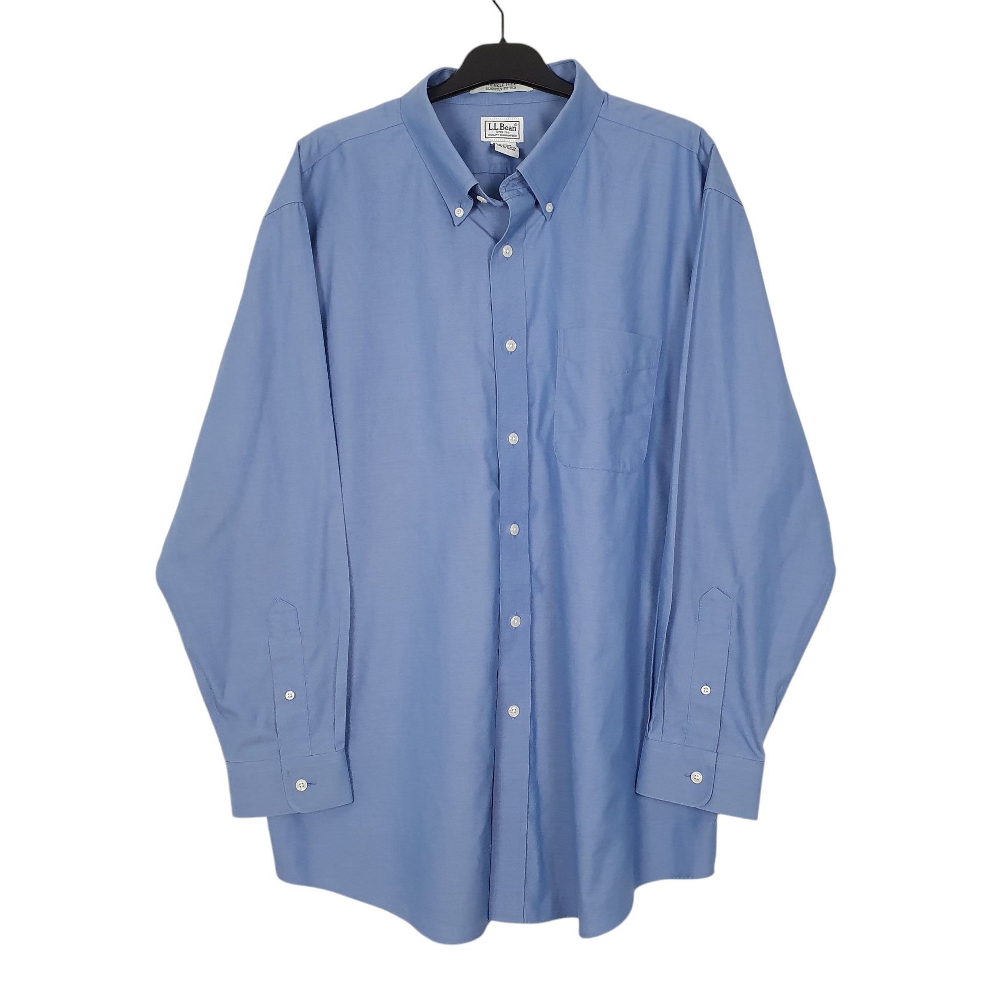 Mens Blue L.L.Bean  Long Sleeve Shirt