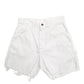 Mens White Wrangler Vintage Made In USA Cut Off Cargo Shorts