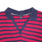 Womens Red Tommy Hilfiger Long Dleeve Long Sleeve Polo Shirt