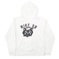 Mens White Nike Sb Skateboarding Spellout Hoodie Jumper