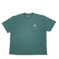 Mens Green Carhartt  Short Sleeve T Shirt
