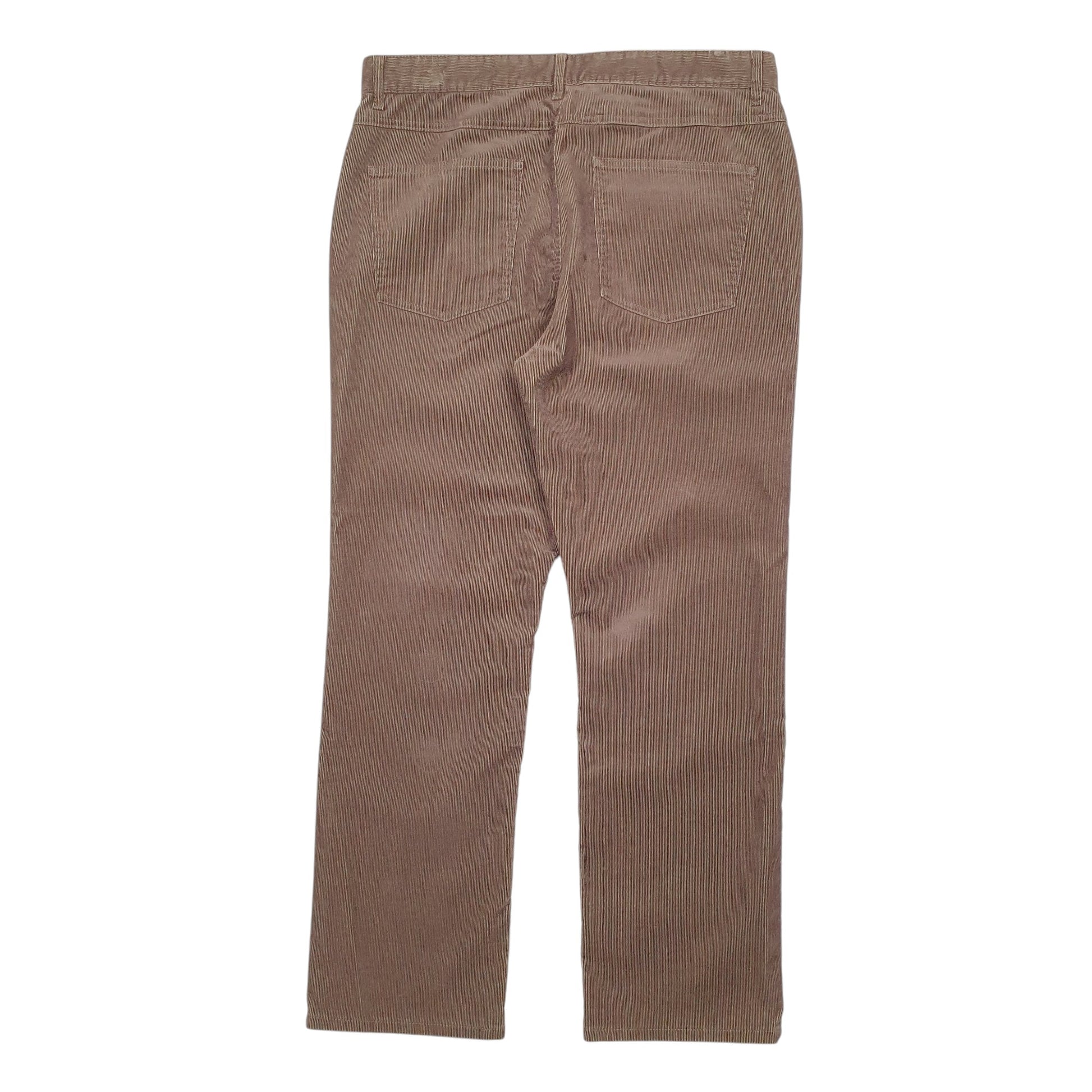 Mens Brown Rohan  Corduroy Trousers