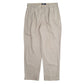 Mens Beige Polo Ralph Lauren Vintage 90s Pleated Chino Trousers