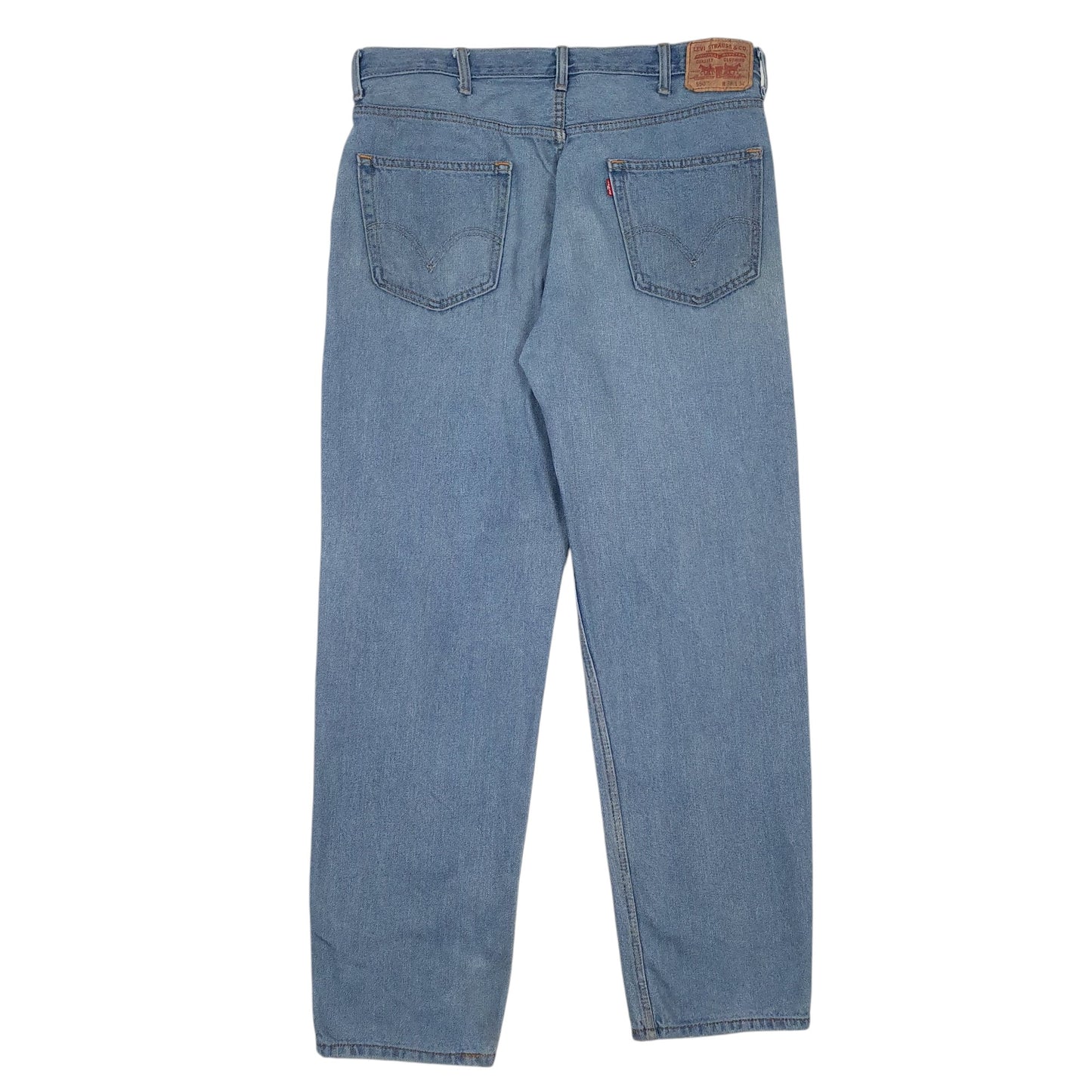 Mens Blue Levis  550 JeansW38 L34