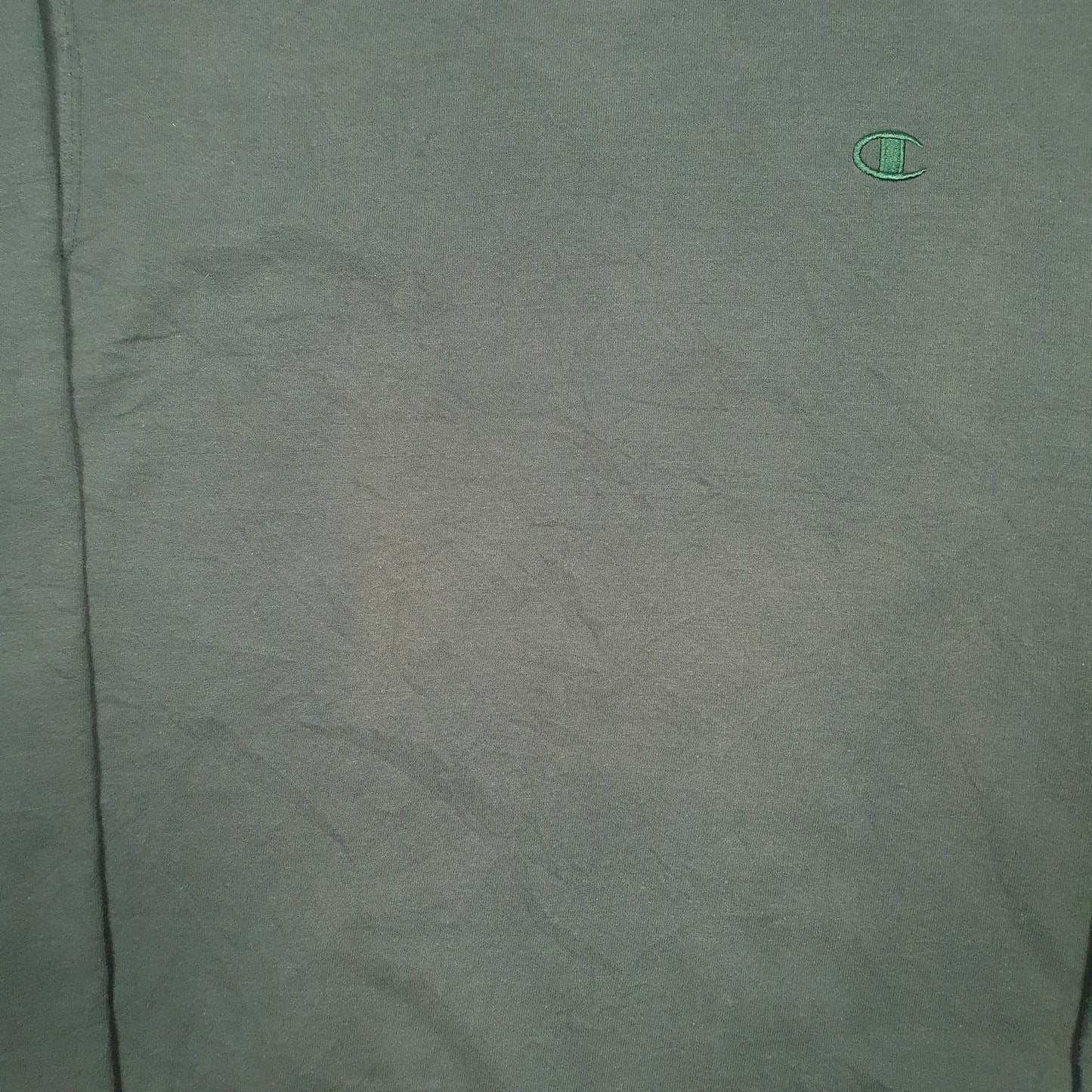 Mens Green Champion  Crewneck Jumper