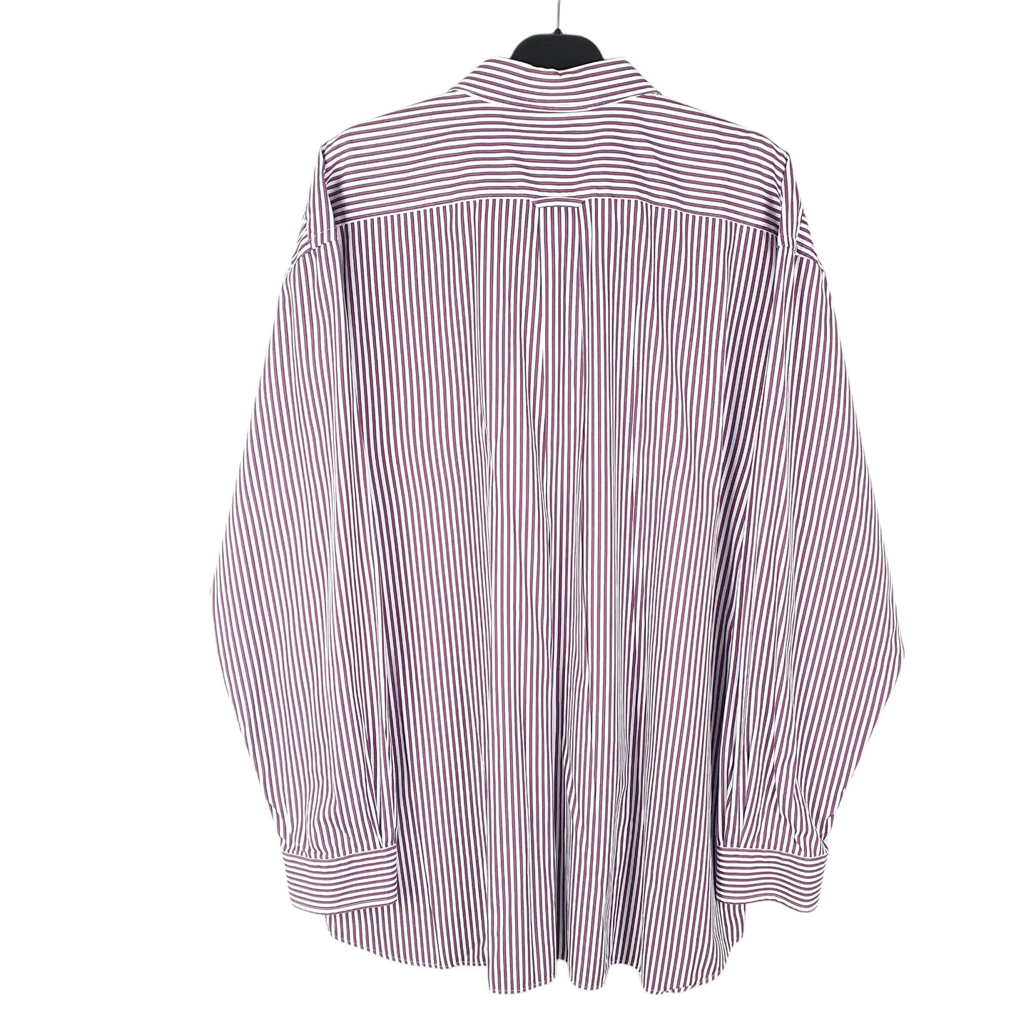 Mens White Gant Madison Poplin Long Sleeve Shirt